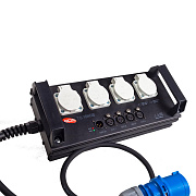 Туровый дистрибьютор питания со встроенным сплиттером TC 104 DS